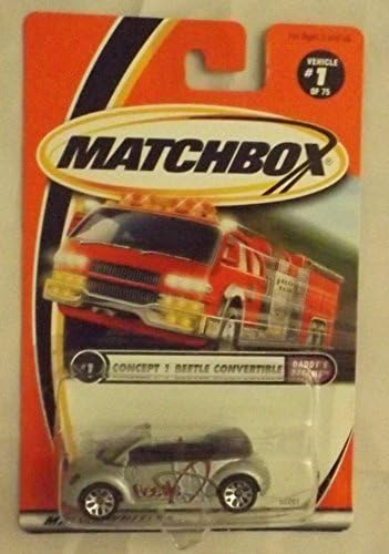 Matchbox 2001 #001 Concept 1 Beetle Convertible