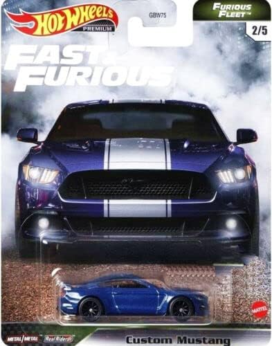 Hot Wheels Custom Mustang Furious Fleet 2/5