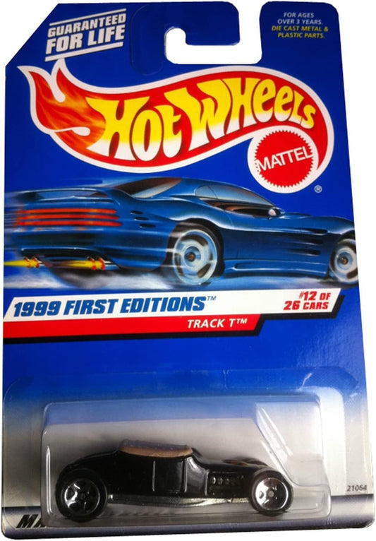 Hot Wheels 1999 First Editions Track T Black 12 of 26 #917