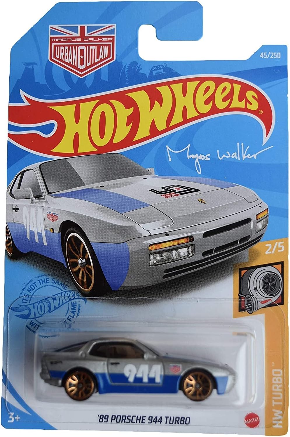 Hot Wheels 2021 #045/250 '89 Porsche 944 Turbo