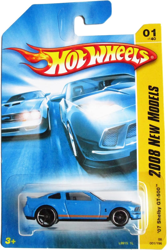 Hot Wheels 2008 #001/196 '07 Shelby GT-500