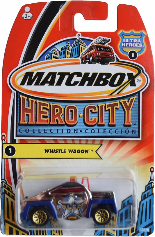 Matchbox 2004 #001 Whistle Wagon