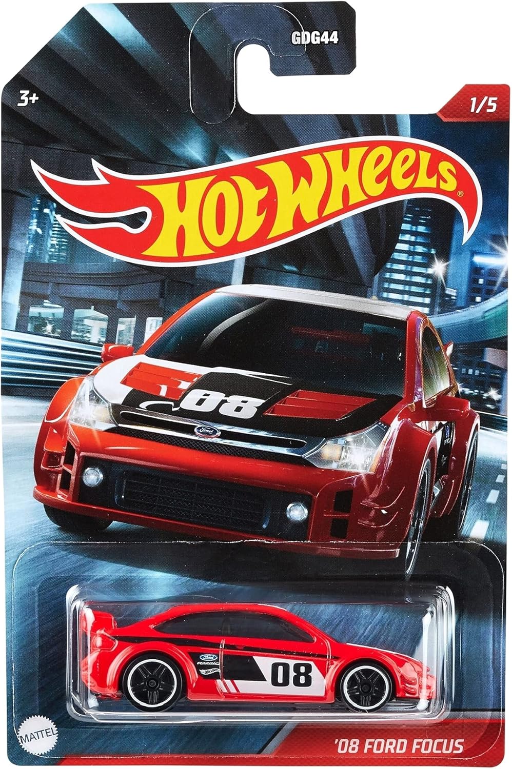 Hot Wheels 2021 #01/05 '08 Ford Focus