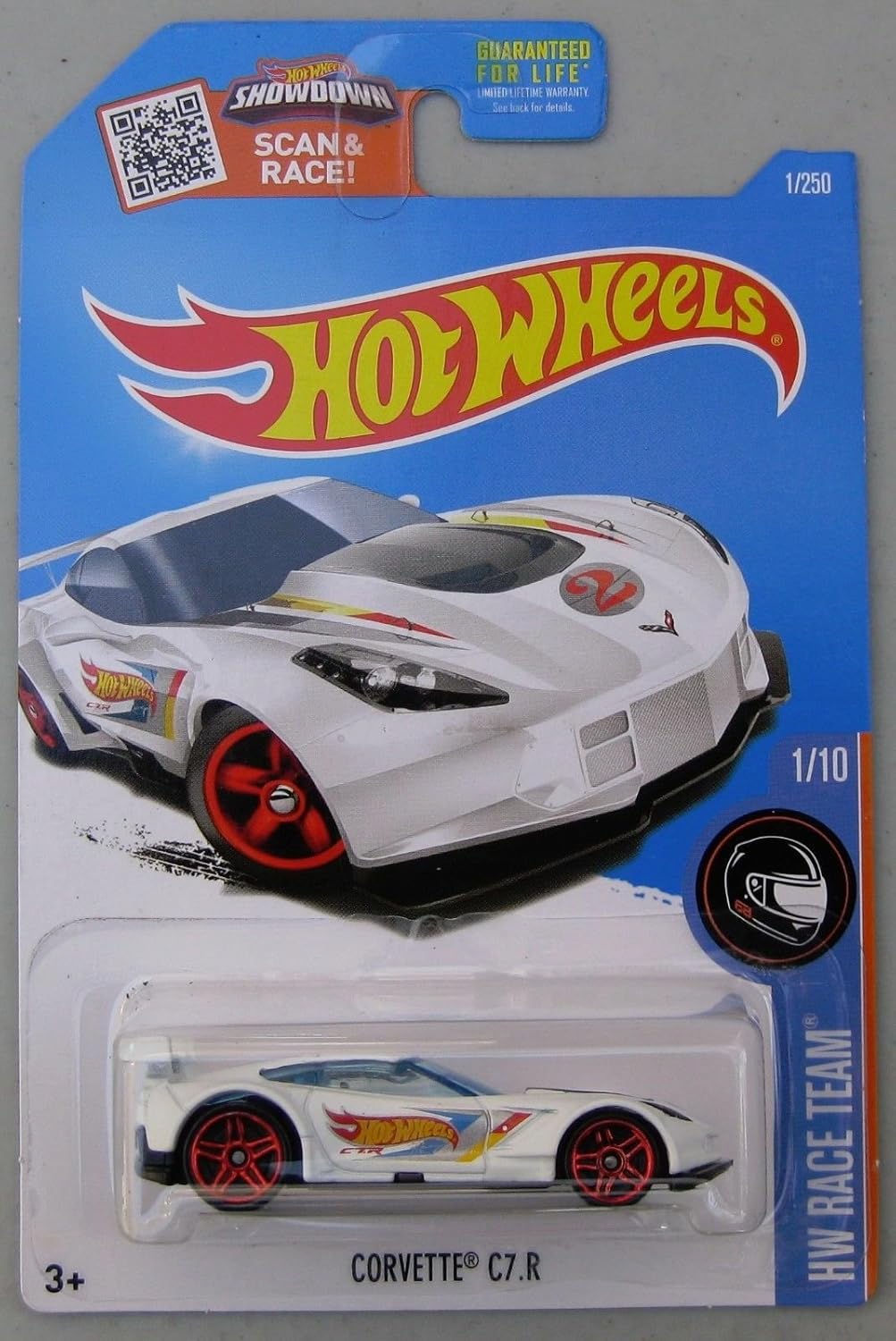 Hot Wheels 2016 #001/250 Corvette C7.R