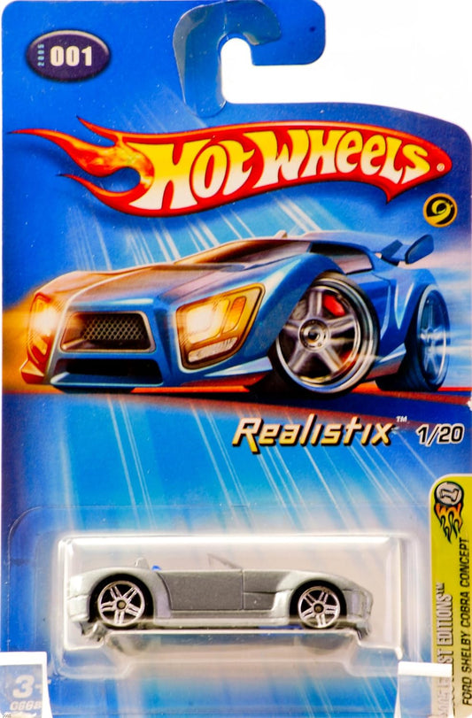 Hot Wheels 2005 #001 Ford Shelby Cobra Concept