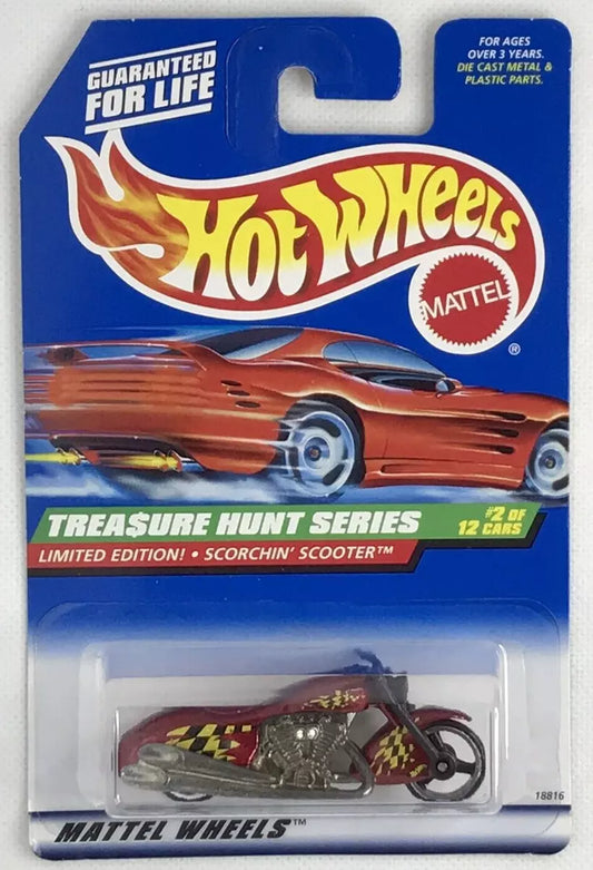 Hot Wheels 1998 #750 Scorchin Scooter