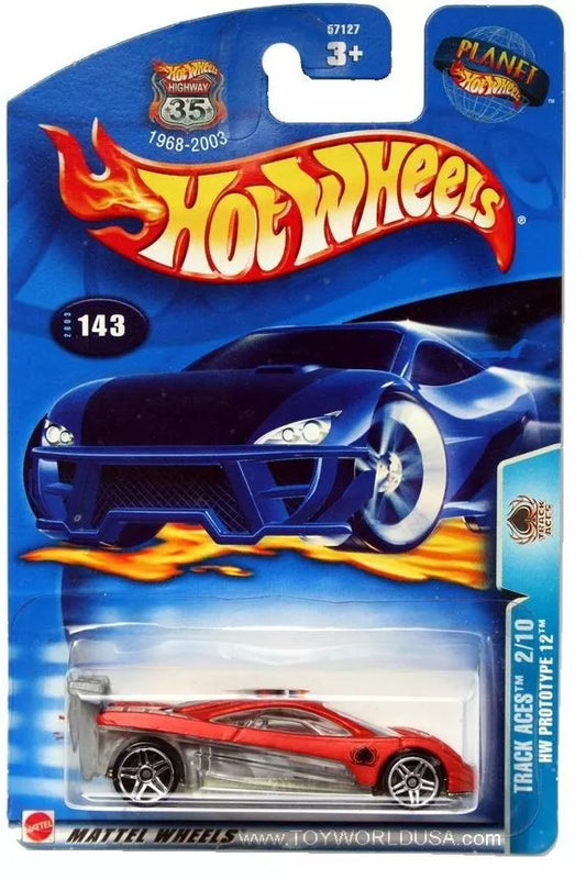 Hot Wheels 2003 #143 HW Prototype 12