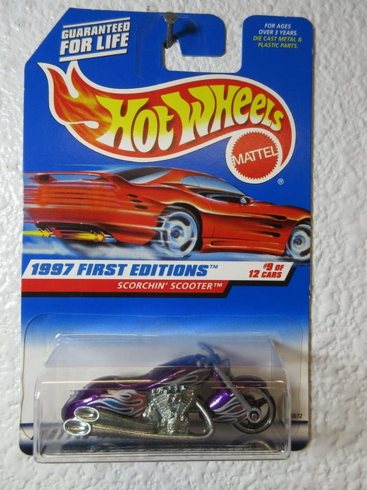 Hot Wheels 1997 #519 Scorchin Scooter