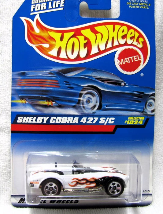 Hot Wheels 1999 #1024 Shelby Cobra 427 S/C