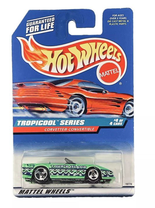 Hot Wheels 1998 #696 Corvette Convertible