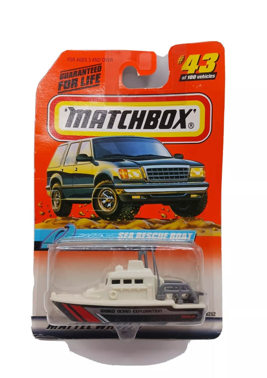 Matchbox 1999 #43 Sea Rescue Boat